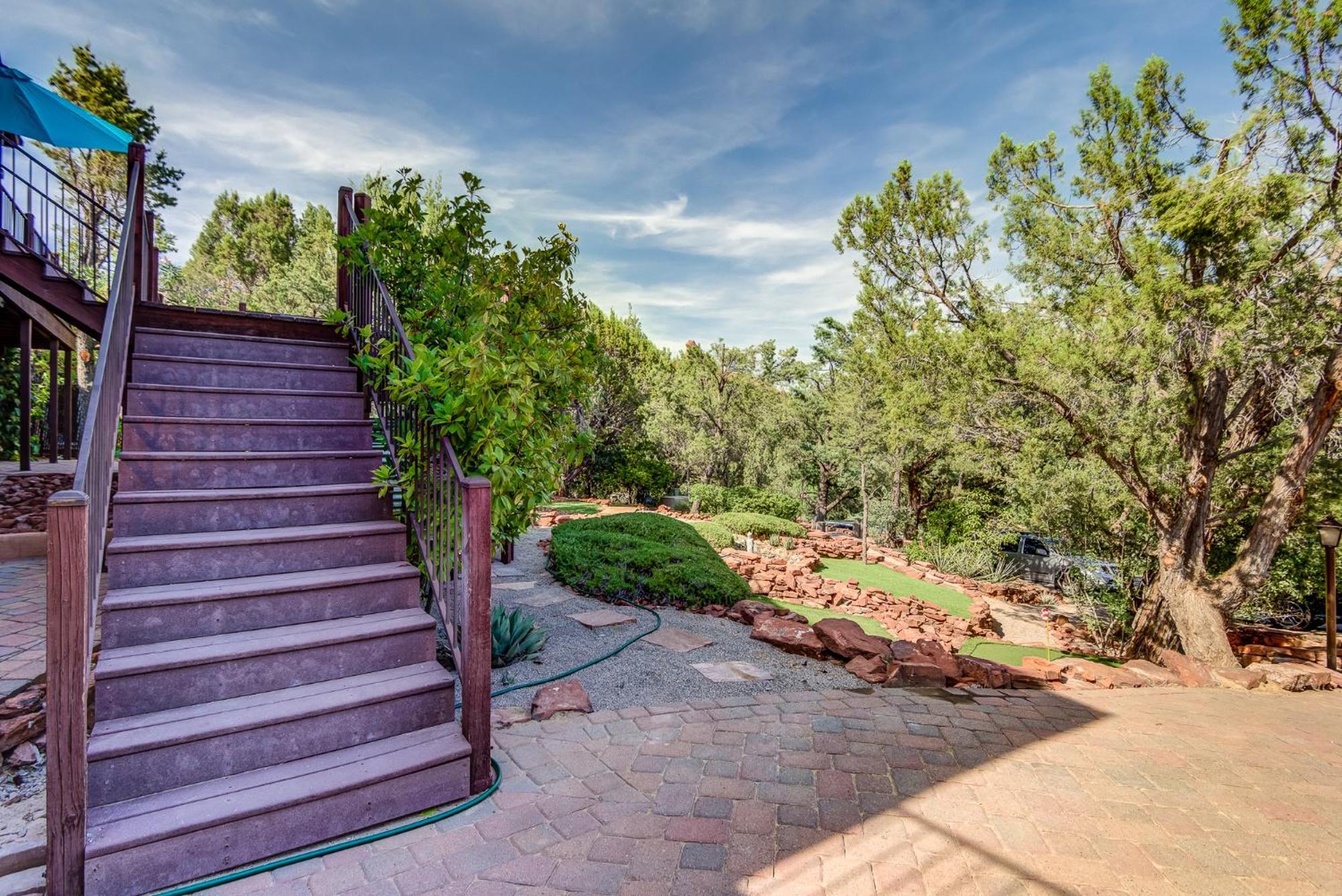 Sedona Dream Estate Offers Elevated Red Rock Views From Deck & Hot Tub Serene, Outdoor Fun! Villa Exterior photo