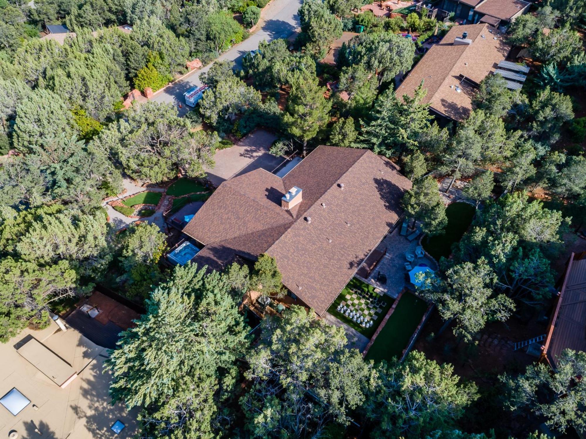 Sedona Dream Estate Offers Elevated Red Rock Views From Deck & Hot Tub Serene, Outdoor Fun! Villa Exterior photo